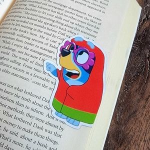 Magnetic bookmarks- Janet Blue Dog